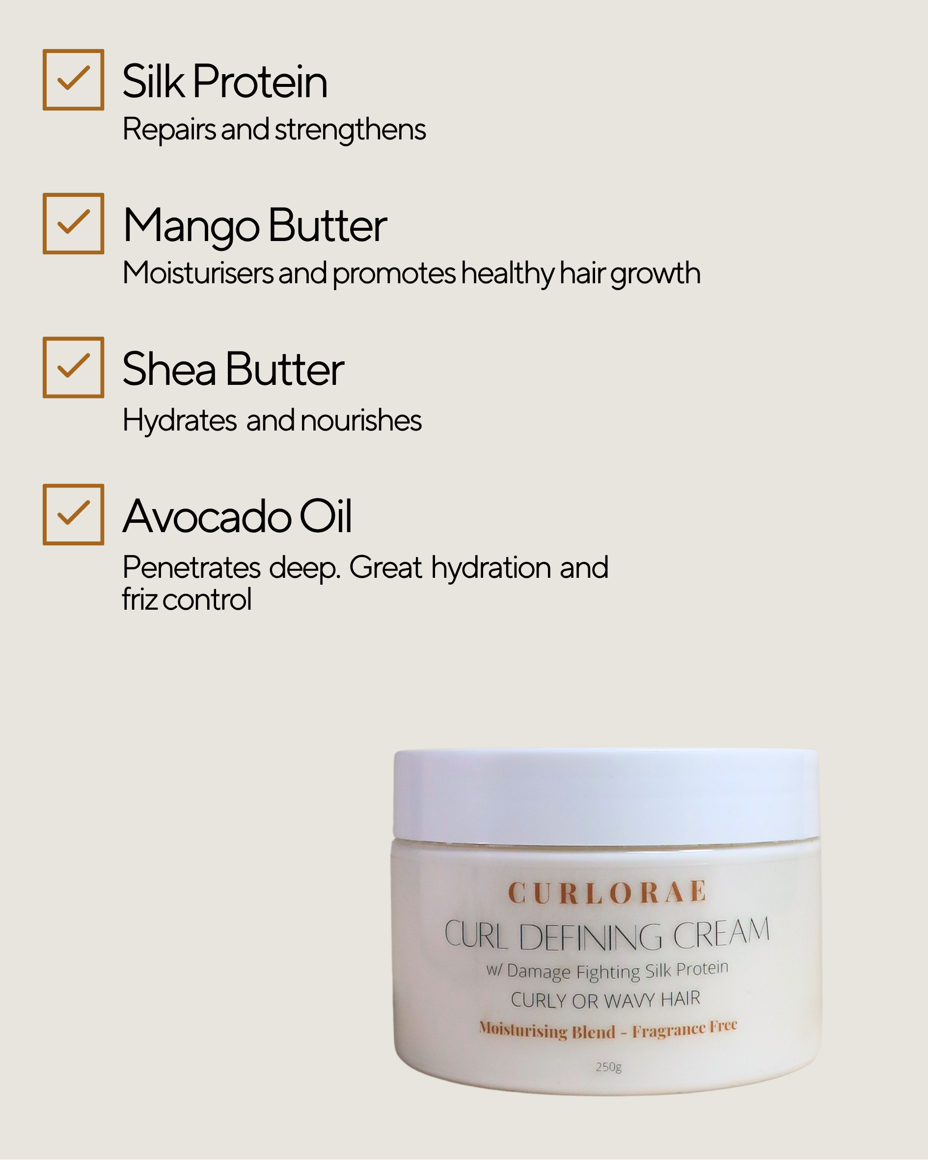 CURL DEFINING CREAM - FRAGRANCE FREE